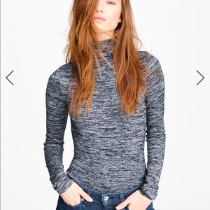 Rag & Bone Landon T-Neck Sweater in Black - NWT